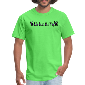 K9s Lead the Way - Service - Unisex Classic T-Shirt - kiwi