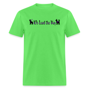 K9s Lead the Way - Service - Unisex Classic T-Shirt - kiwi