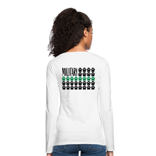 Load image into Gallery viewer, K9s Lead the Way - Military - Women&#39;s Premium Long Sleeve T-Shirt - white
