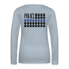 Load image into Gallery viewer, K9s Lead the Way - Police - Women&#39;s Premium Long Sleeve T-Shirt - heather ice blue
