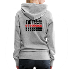 Load image into Gallery viewer, K9s Lead the Way - Fire - Women’s Premium Hoodie - heather grey
