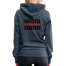 Load image into Gallery viewer, K9s Lead the Way - Fire - Women’s Premium Hoodie - heather denim
