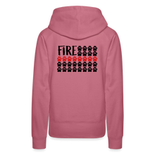 Load image into Gallery viewer, K9s Lead the Way - Fire - Women’s Premium Hoodie - mauve
