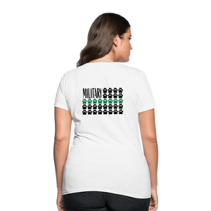 K9s Lead the Way - Military - Women's T-Shirt - white