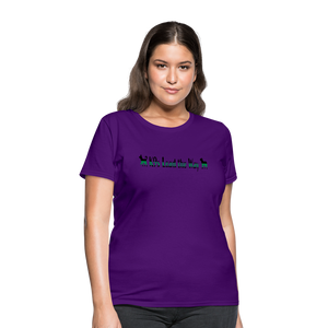 K9s Lead the Way - Military - Women's T-Shirt - purple