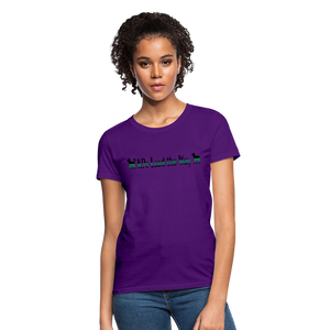 K9s Lead the Way - Military - Women's T-Shirt - purple