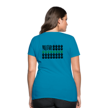 Load image into Gallery viewer, K9s Lead the Way - Military - Women&#39;s T-Shirt - turquoise
