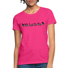 Load image into Gallery viewer, K9s Lead the Way - Military - Women&#39;s T-Shirt - fuchsia
