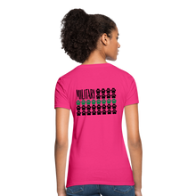 Load image into Gallery viewer, K9s Lead the Way - Military - Women&#39;s T-Shirt - fuchsia
