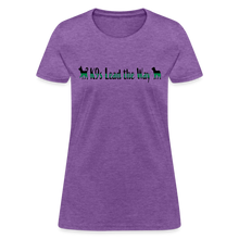 Load image into Gallery viewer, K9s Lead the Way - Military - Women&#39;s T-Shirt - purple heather
