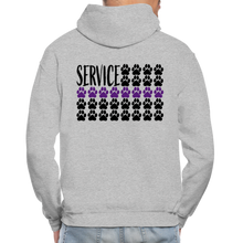 Load image into Gallery viewer, K9s Lead the Way - Service - Gildan Heavy Blend Adult Hoodie - heather gray
