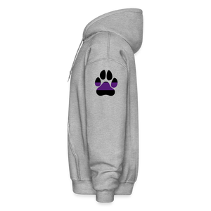 K9s Lead the Way - Service - Gildan Heavy Blend Adult Hoodie - heather gray